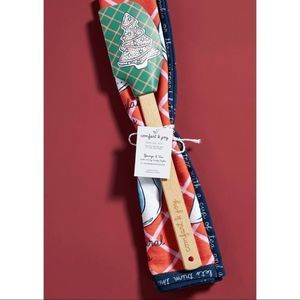 Anthropologie George & Viv Comfort and Joy Holiday Baking Set New
